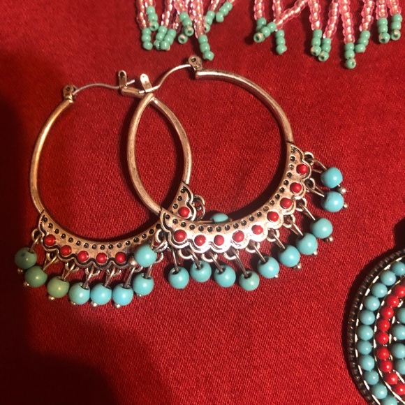 Turquoise Earrings - Picture 5 of 8